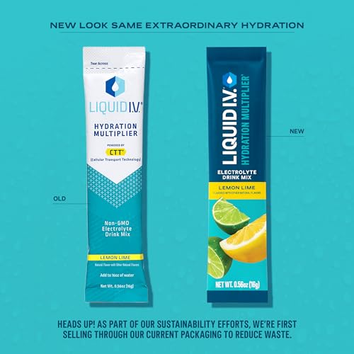 Liquid I.V.® Hydration Multiplier - Variety Pack - Lemon Lime, Passion Fruit, Strawberry, Tropical Punch | Electrolyte Powder Drink Mix | 1 Pack (16 Servings) - Image 3