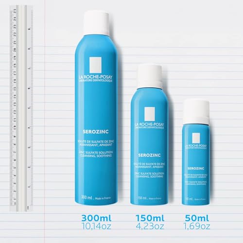 La Roche-Posay Serozinc Face Toner for Oily Skin with Zinc, Mattifying Face Spray and Acne Prone Skin Toner to Reduce Shine for Oil Control, Alcohol Free Face Mist, 5 Fl Oz (Pack of 1) - Image 8