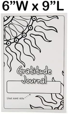 S&S Worldwide Teen Gratitude Journal.100-pg Book, Daily Prompts, Cover to Color & Inspirational Quotes, Promotes Self-Esteem, Positive Thinking, Mindfulness & Resilience, Ages 12-18, 6"x9" - Image 5