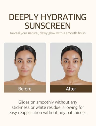 mixsoon Bean Sunscreen 1.69 Fl. Oz. / 50ml SPF 50 Airy Texture Type Lightweight No White Cast For Face Korean Glass Skin Care - Image 3