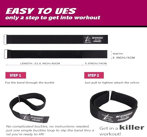 BFR Occlusion Bands for Women Glutes,Blood Flow Restriction Bands for Legs, Butt & Hip Building, Workouts, Best Fabric Resistance Bands for Squat Butt & Thigh - Image 7