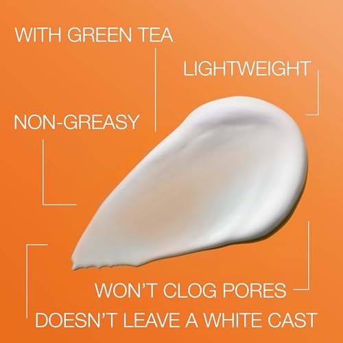 Neutrogena Clear Face Serum Sunscreen with Green Tea, Broad Spectrum SPF 60, Non-Comedogenic Face Sunscreen for Lightweight UVA/UVB Protection, Oxybenzone- & Fragrance-Free, 1.7 fl. oz - Image 3