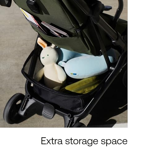 Bugaboo Butterfly 2 Travel Stroller, Ultra-Compact One-Second Fold, Lightweight and Airplane-Friendly (Green) - Image 5