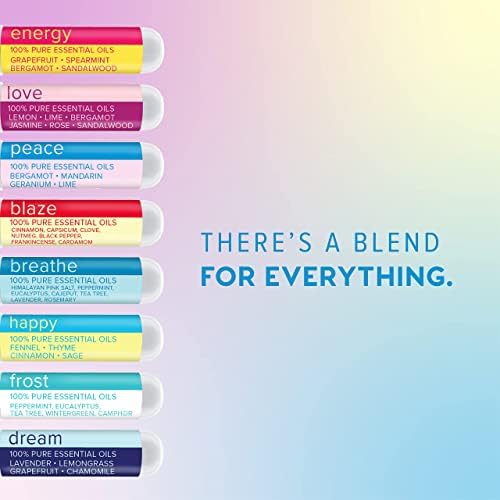 MOXĒ Nasal Inhaler Bundle, 8 Essential Oil Blends, Aromatherapy Sticks, Warming & Cooling Fragrances, Undiluted Oil, Natural Ingredients, Made in USA - Image 2