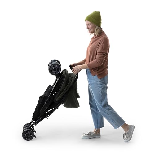 Summer Infant Ingenuity 3Dlite Convenience Stroller, Green–Lightweight Stroller with Aluminum Frame, Large Seat Area, 4 Position Recline, Extra Large Storage Basket–Infant Stroller for Travel & More - Image 10