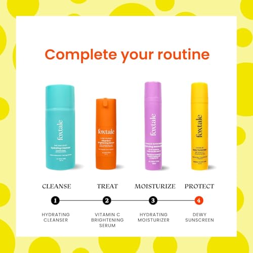Fox-tale Dewy Sunscreen SPF 70 PA++++, Water-Resistant, with Niacinamide and Provitamin B5, for Normal to Oily Skin, 50ml Pack of 2 - Image 7