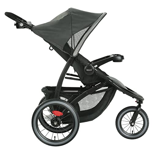 Graco FastAction Jogger LX Stroller - Drive, Convenient One-Hand Fold, ICS Compatible, Ideal for Parents on the Go - Image 3