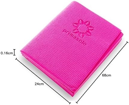 Folding Yoga Travel Pilates Mat Foldable Easy to Carry to Class Beach Park Tear resistant Travel Picnics 4mm Thick 9 Colors - Image 8