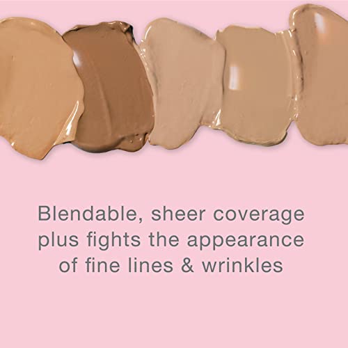 Neutrogena Retinol Treatment & Tinted Facial Moisturizer, Healthy Skin Anti-Aging Perfector, Broad Spectrum SPF 20 Sunscreen & Titanium Dioxide, Blendable Sheer Coverage, 30 Light to Neutral, 1 fl. Oz - Image 4