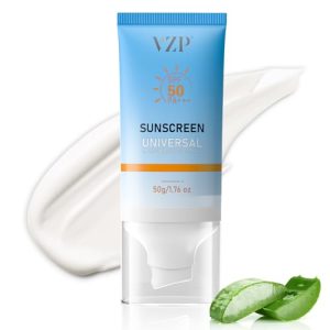 Sun Clear Face Sunscreen SPF 50 for Acne-Prone and Oily Skin, Lightweight and Water-Resistant, Oxybenzone-Free, with Antioxidants for Healthy-Looking Skin – 1.7 fl oz