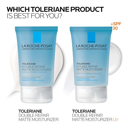 La Roche-Posay Toleriane Double Repair Matte Face Moisturizer, Daily Moisturizer For Oily Skin With Ceramide And Niacinamide For All Skin Tones, Oil Free, Non-Comedogenic, Available with SPF 30 - Image 9