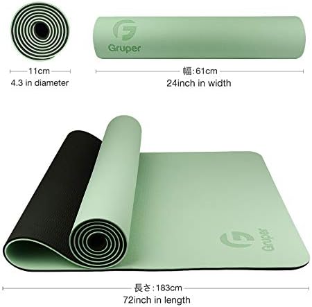 Yoga Mat Non Slip, Eco Friendly Fitness Exercise Mat with Carrying Strap,Pro Yoga Mats for Women,Workout Mats for Home, Pilates and Floor Exercises - Image 5