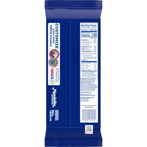 OREO Thins Chocolate Sandwich Cookies, Family Size, 11.78 oz - Image 15