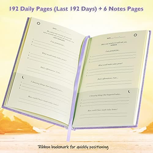 The Gratitude Journal, manifestation journal, Daily Journal with Prompts for Affirmation, Happiness, Mindfulness, Positivity, Wellness, Undated Journal for Women & Men(8.5 * 5.5 inches) - Image 3