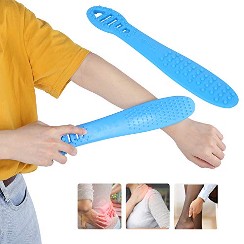 Fitness Meridian Pat Massage Hammer vitality Stick Massager Beat Board Hand Muscle Developer Body Care Set 2 Pcs - Image 3