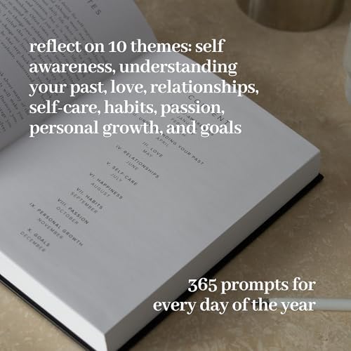 INSIDE THEN OUT Better Every Day Journal - Guided Daily Journal With 365 Pre-Dated Prompts for Self Love, Reflection, Growth, Gratitude, Discovery, Wellness, Healing, Self Help, and Mindfulness - Self Care Routine & Mental Health Gift for Women Men - Image 3