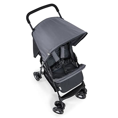 hauck Lightweight and Compact Travel Baby/Toddler Foldable Stroller, Sport, Charcoal/Stone - Image 6