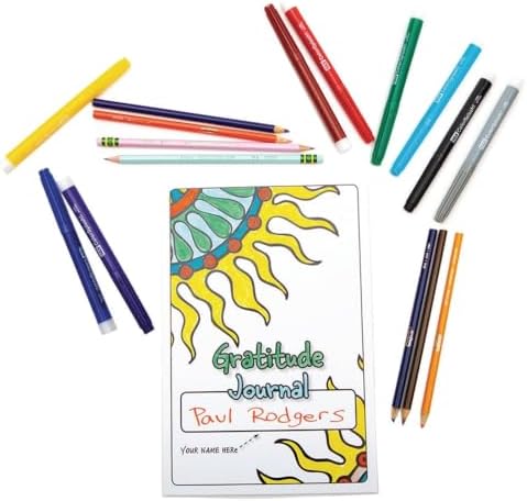 S&S Worldwide Teen Gratitude Journal.100-pg Book, Daily Prompts, Cover to Color & Inspirational Quotes, Promotes Self-Esteem, Positive Thinking, Mindfulness & Resilience, Ages 12-18, 6"x9" - Image 4