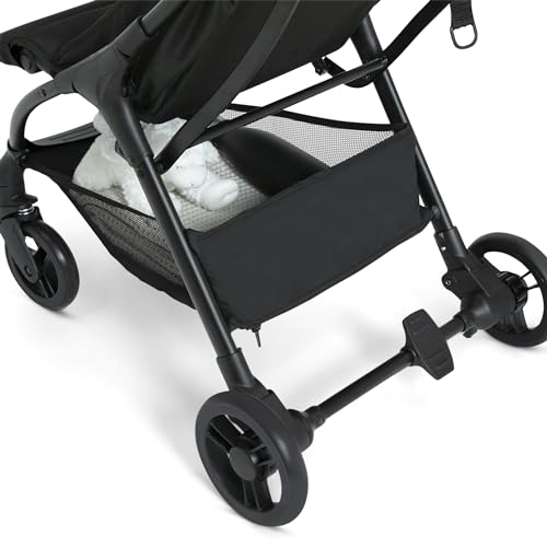 Jeep Altitude Compact Travel Stroller by Delta Children Greenguard Gold, Easy One Hand Fold, Lightweight, Extendable Canopy with Peek-a-Boo Window, Reclining Seat, 4 Wheel Suspension, Olive Green - Image 14