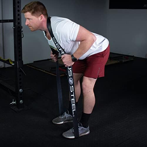 SERIOUS STEEL FITNESS Assisted 41" Pull-Up Band, Resistance & Stretch, Powerlifting & Pull-up Assist Loop (Single Band) - Image 4