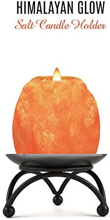 Himalayan Glow Hand Carved Himalayan Salt Candle Holders, Home Decor Item great as a Night light - Image 9
