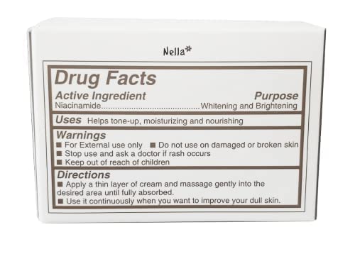 Nella Whitening and Brightening Tone-Up Cream, Fermented Natural Ingredients, Korean Beauty, 50 ml - Image 7