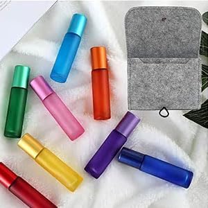 Auony Essential Oil Carrying Case for 6 Bottles, 5ML / 10ML / 15ML Essential Oils Travel Organizer Storage Pouch Bag - Image 8