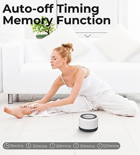 Tibetan Meditation Singing Bowls Machine - Plays 8 Different Bowls Sound for Yoga, Meditation, Mindfulness, Healing, Chakra Healing, Stress Relief, Timer and Memory Features for Women/Men, by Vangoa - Image 5