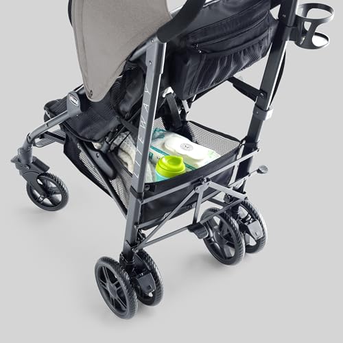 Chicco Liteway Stroller, Compact Fold Baby Stroller with Canopy, Lightweight Aluminum Frame Umbrella Stroller, for Use with Babies and Toddlers up to 40 lbs. | Dune/Brown - Image 5
