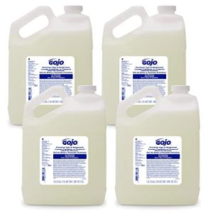 GOJO Premium Hair & Body Wash, Waterfall Fragrance, Gallon Pour Bottles (Pack of 4) – 1862-04