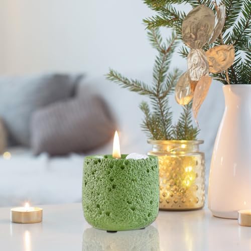 Gardenia Scented Candles for Women, Crystal Candle, Soy Candles with Healing Crystals,Candles Gifts for Women, Gardenia+Green Crystal, 10 Oz 40 Hours Burn, Candles for Home Scented - Image 6