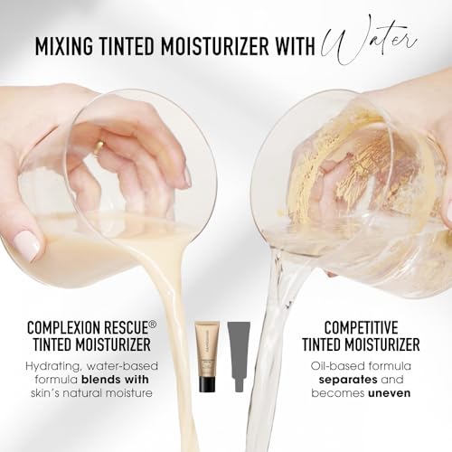 bareMinerals Complexion Rescue Tinted Moisturizer for Face with SPF 30, Hydrating Vegan Tinted Mineral Sunscreen with Hyaluronic Acid, Sheer-to-Light Coverage for Dewy, Healthy-Looking Skin - Image 7