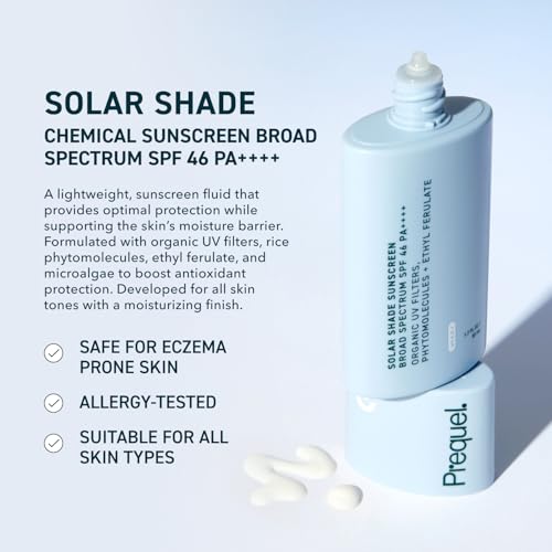 Skin Solar Shade - Moisturizing Face Sunscreen SPF 46 PA++++ Broad Spectrum UV Protection. Hydrating Sunblock for Dry Skin. Lightweight Travel Size Sun Protection, 1.7oz - Image 2