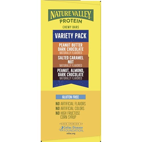 Nature Valley Protein Chewy Snack Bars, Variety Pack, 15 Bars, 21.3 oz - Image 6