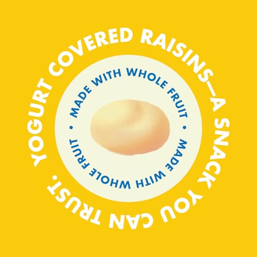 Sun-Maid Vanilla Yogurt Coated Raisins - (6 Pack) 1 oz Snack-Size Box - Yogurt Covered Dried Fruit for Lunches and Back To School Snacks - Image 6