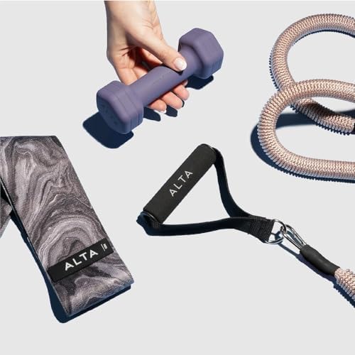 ALTA Mini Loop Bands for Exercise - Premium Durable Latex - Small Resistance Bands for Women, Booty Bands for Working Out, Leg Stretch Loops for Physical Therapy, Pilates Exercise Mini Bands Set - Image 8