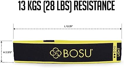 Bosu Fabric Resistance Bands (3 Pack), Multi (72-6920) - Image 4