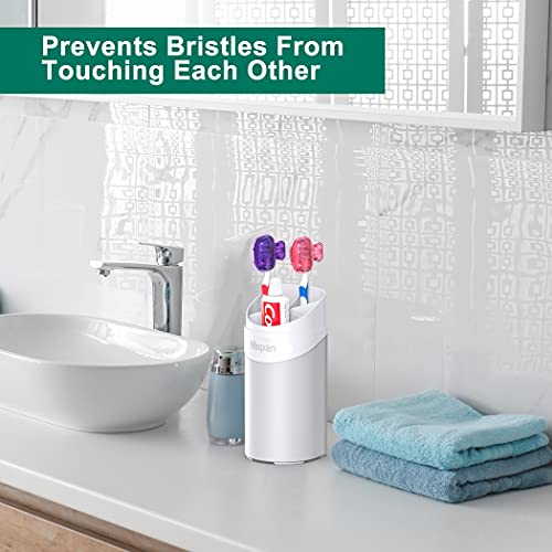 Mspan Electric Toothbrush Head Cover: Sonic Toothbrush Cap Travel Protector Plastic Brush Pod Protection Clip Case Value Pack - Image 5