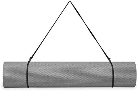 Gaiam Essentials Premium Yoga Mat with Yoga Mat Carrier Sling (72"L x 24"W x 1/4 Inch Thick) - Image 8