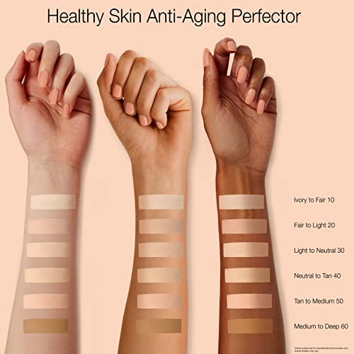 Neutrogena Retinol Treatment & Tinted Facial Moisturizer, Healthy Skin Anti-Aging Perfector, Broad Spectrum SPF 20 Sunscreen & Titanium Dioxide, Blendable Sheer Coverage, 30 Light to Neutral, 1 fl. Oz - Image 5