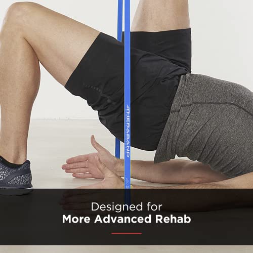 THERABAND High Resistance Bands, Set of 4 Elastic Super Bands for Improving Flexibility, Injury Rehab, & Full Body Workouts, Heavy Duty Stretch Bands for Exercise, Light, Medium, Heavy, X-Heavy Bands - Image 2