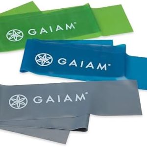 Gaiam Restore Strength and Flexibility Resistance Band Kit Set