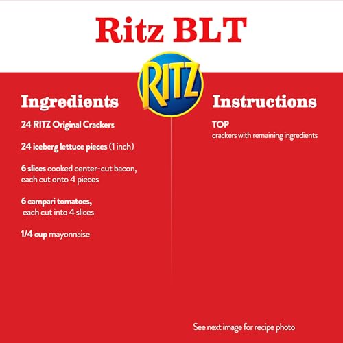 RITZ Fresh Stacks Original Crackers, Party Size, Travel Snacks, 23.7 oz (16 Multi Snack Packs) - Image 10