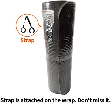Amazon Basics 1/2 Inch Extra Thick Exercise Yoga Mat with Carrying Strap, Cushioned Support, for Fitness and Gym Workouts - Image 8