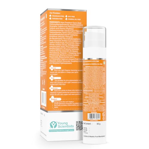 The Derma Co 1% Hyaluronic Sunscreen Aqua Gel with SPF 50 & PA++++ | Broad Spectrum UVA/B & Blue Light Protection | Lightweight & Quick Absorbing with Vitamin E | 1.76 Oz/50g - Image 13