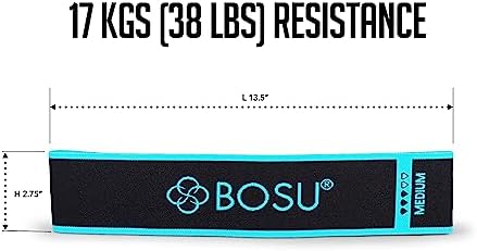 Bosu Fabric Resistance Bands (3 Pack), Multi (72-6920) - Image 5