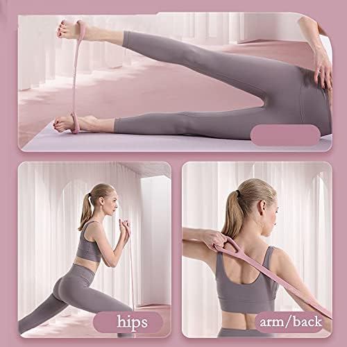 Figure 8 Fitness Resistance Band, Arm|Back Training Elastic Ropes - Pure Barre Workout Chest Arm and Shoulder Stretch Bands Exercise Equipment for Physical Therapy,Yoga,Pilates, Stretching - Image 5