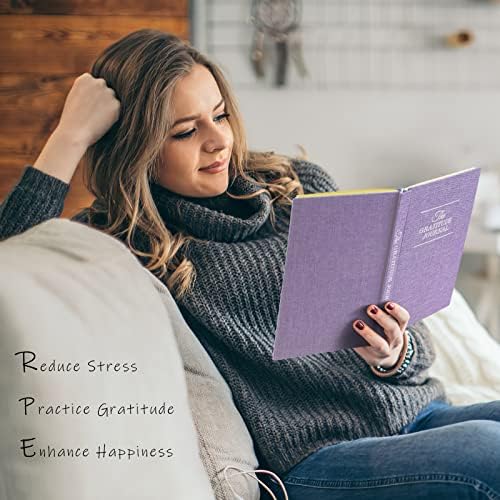 The Gratitude Journal, manifestation journal, Daily Journal with Prompts for Affirmation, Happiness, Mindfulness, Positivity, Wellness, Undated Journal for Women & Men(8.5 * 5.5 inches) - Image 6