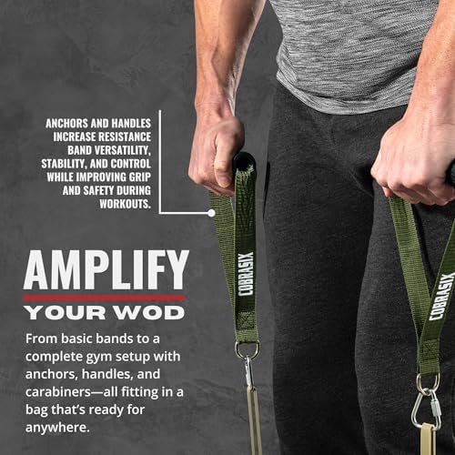 Resistance Bands for Working Out Men and Women | Resistance Bands for at Home Workouts, Powerlifting, Stretching, WOD, Strength Training and Pull Ups - Image 5