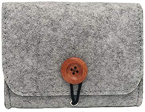 Auony Essential Oil Carrying Case for 6 Bottles, 5ML / 10ML / 15ML Essential Oils Travel Organizer Storage Pouch Bag
